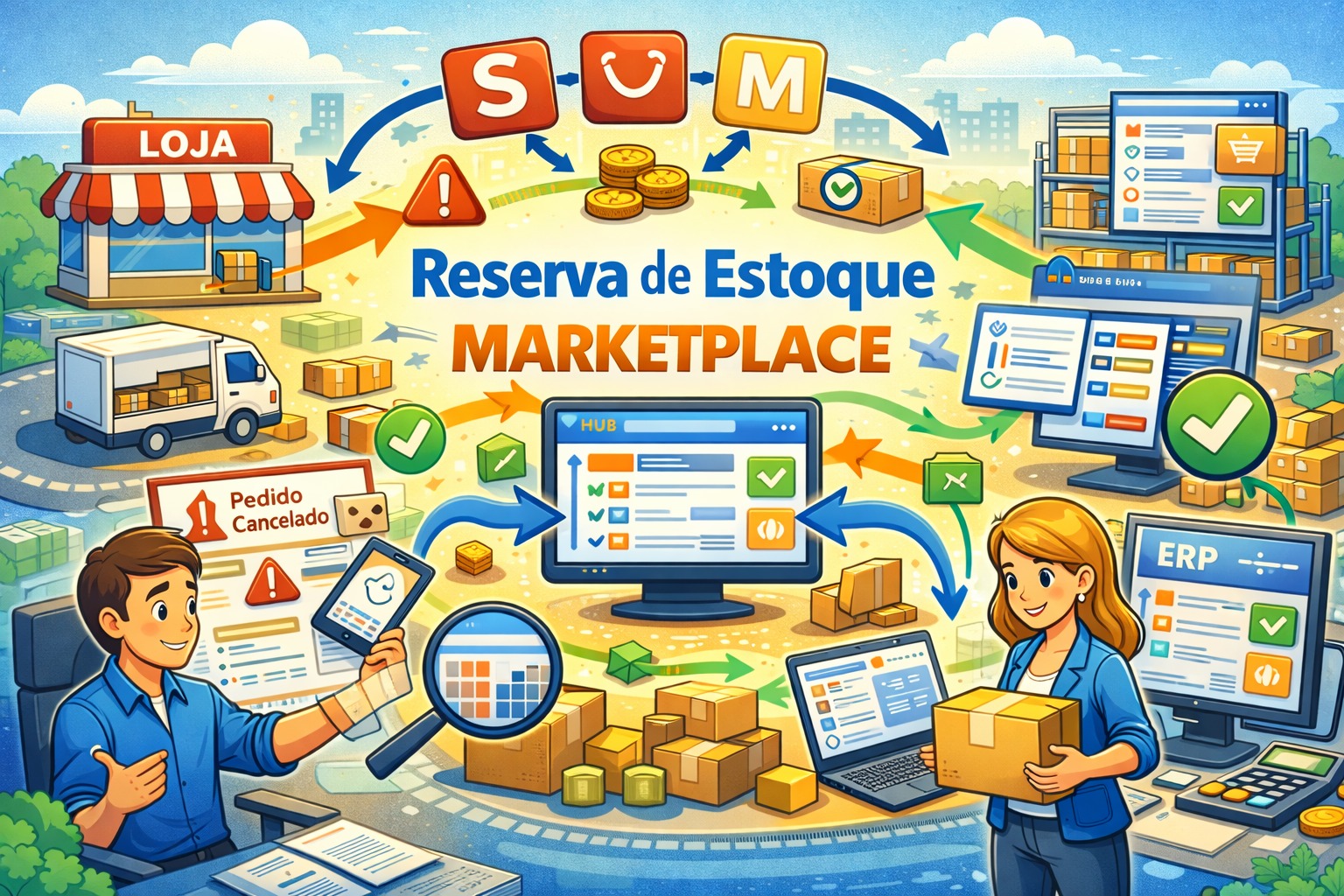 Reserva de estoque marketplace